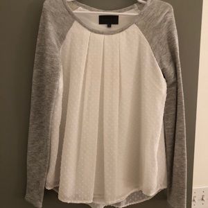 Sundance Catalog Flowy Swiss Dot Top